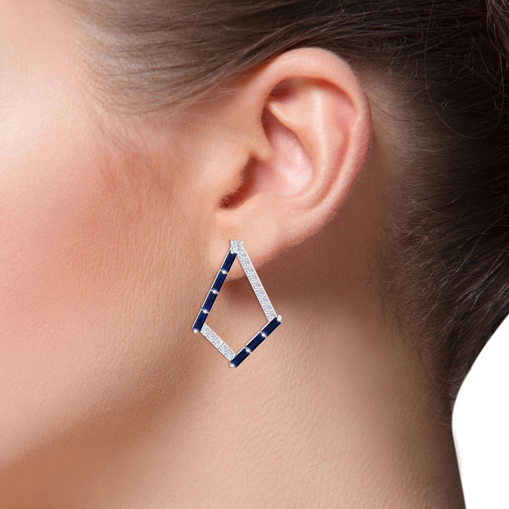 NATURAL DIAMOND JEWELLERY EARRING