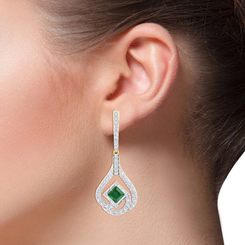 NATURAL DIAMOND JEWELLERY EARRING