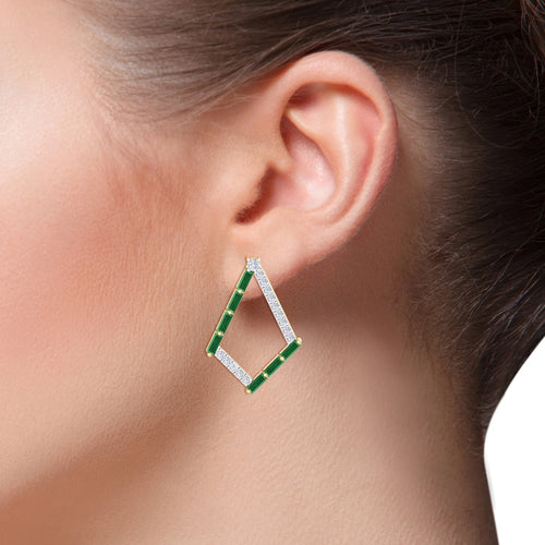NATURAL DIAMOND JEWELLERY EARRING