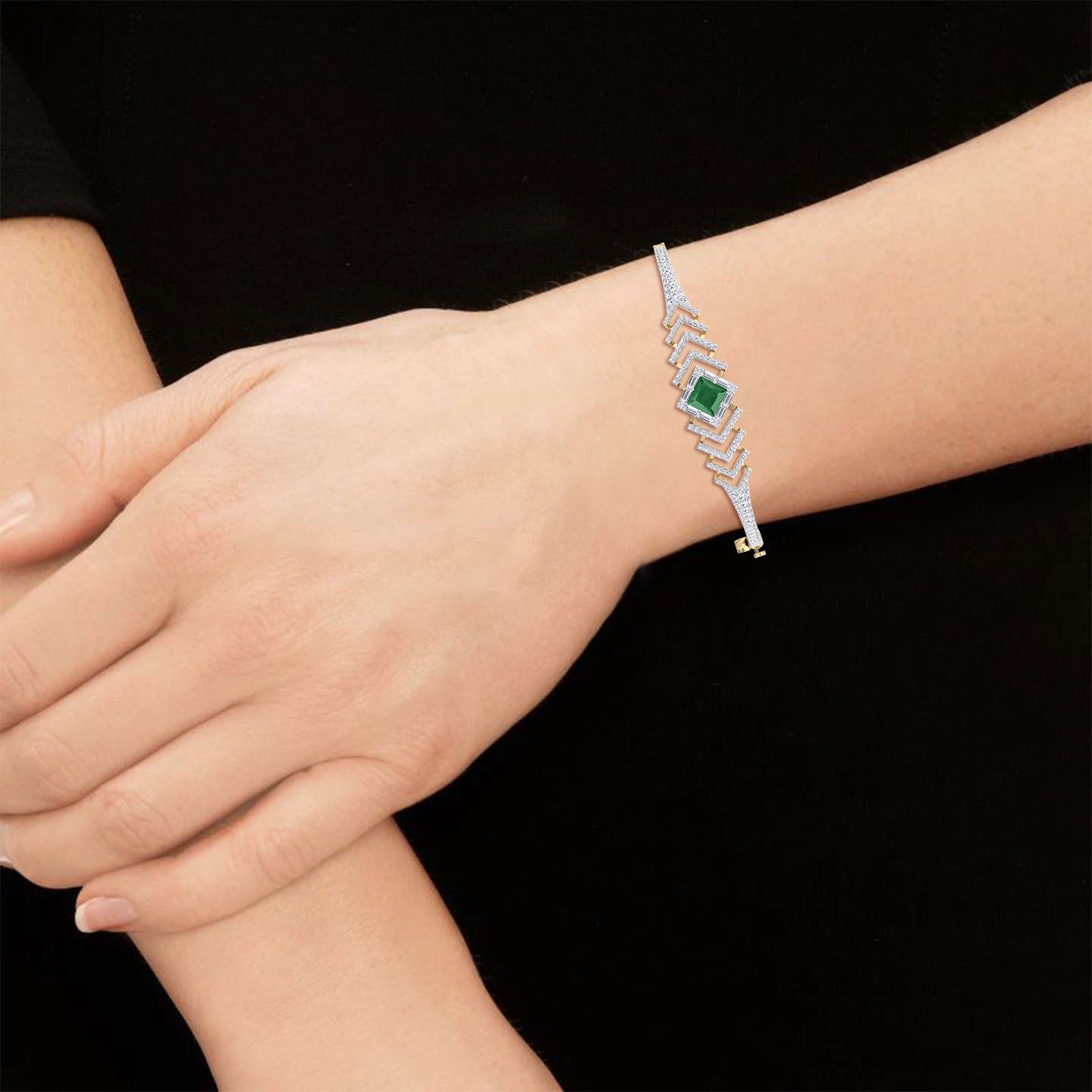 NATURAL DIAMOND JEWELLERY BRACELET