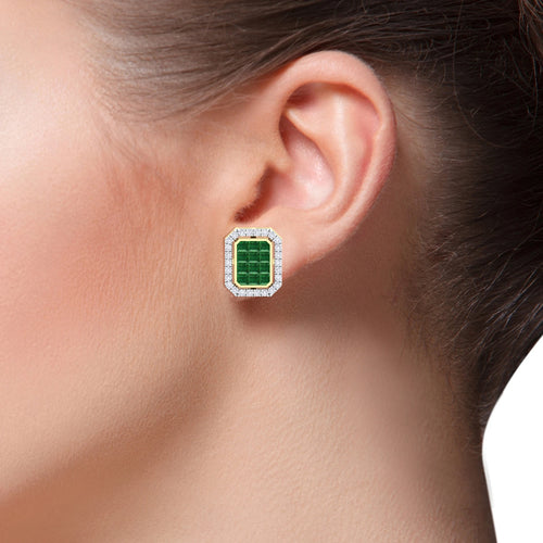 NATURAL DIAMOND JEWELLERY EARRING