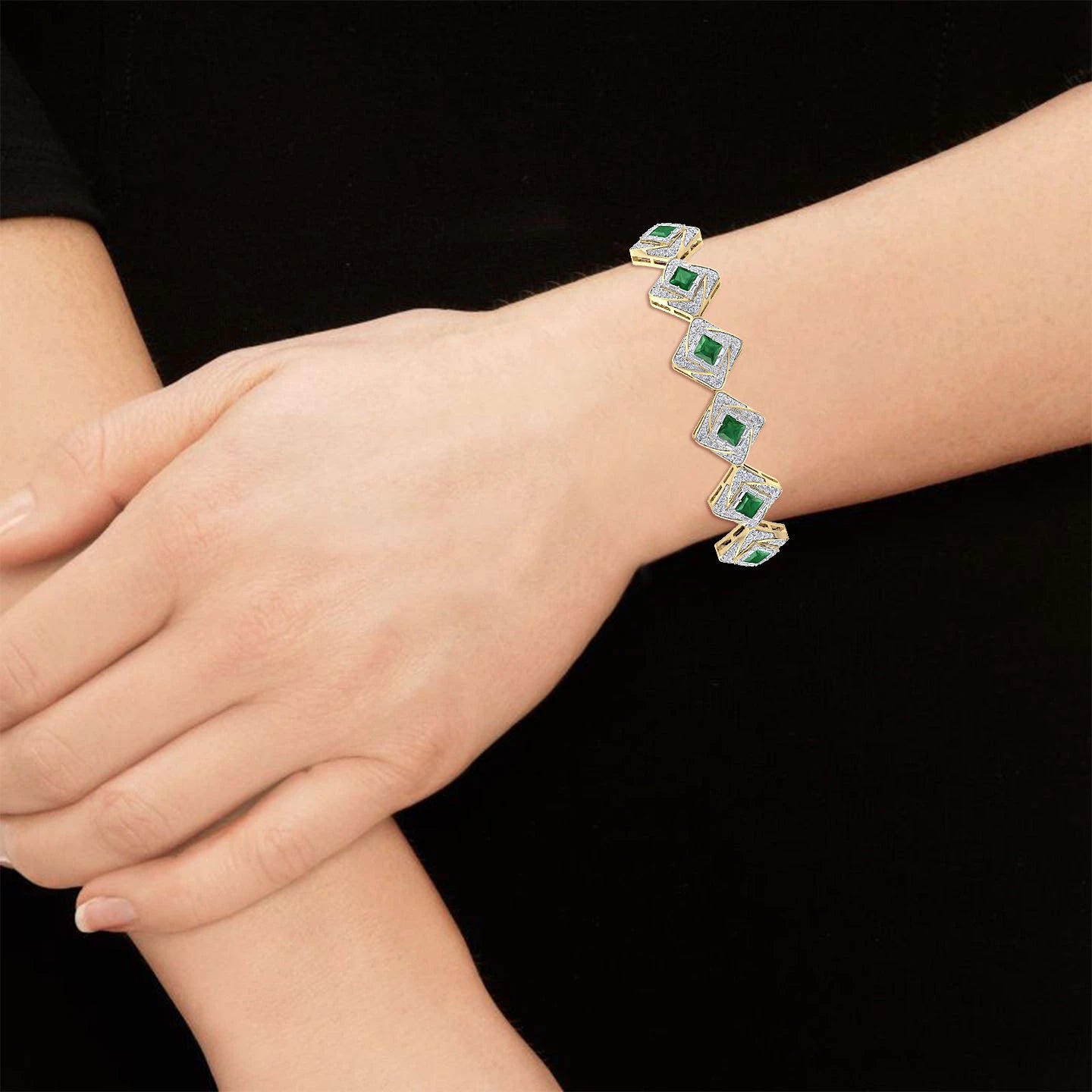 NATURAL DIAMOND JEWELLERY BRACELET