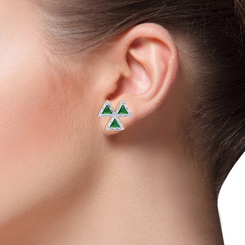 NATURAL DIAMOND JEWELLERY EARRING