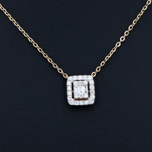 VARNORA NATURAL DIAMOND JEWELLERY PENDANT SET