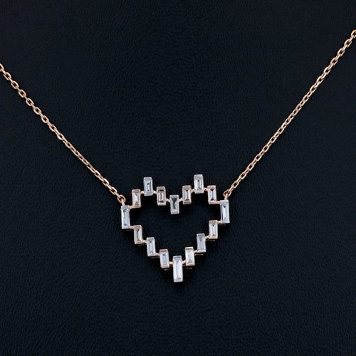 VARNORA NATURAL DIAMOND JEWELLERY PENDANT SET