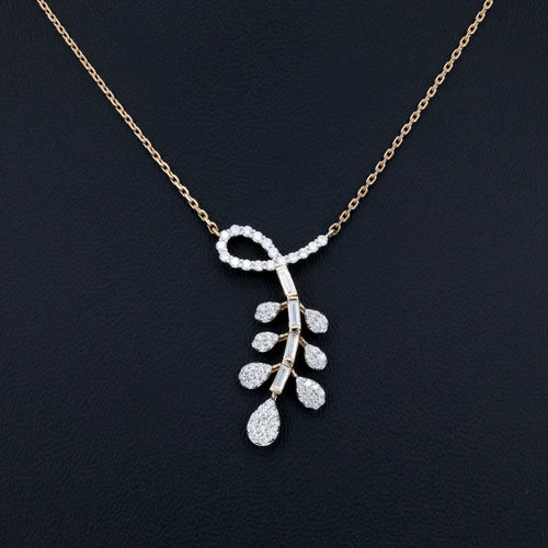 VARNORA NATURAL DIAMOND JEWELLERY PENDANT SET