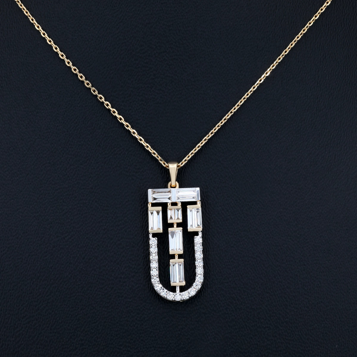 VARNORA NATURAL DIAMOND JEWELLERY PENDANT SET