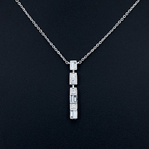 VARNORA NATURAL DIAMOND JEWELLERY PENDANT SET