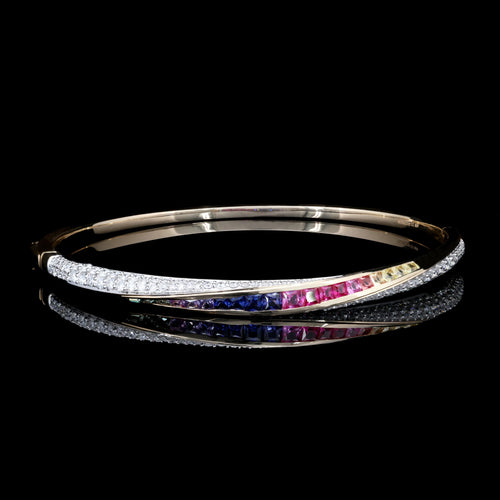 NATURAL DIAMOND JEWELLERY BANGLE
