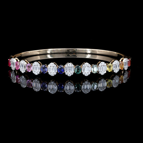 NATURAL DIAMOND JEWELLERY BANGLE