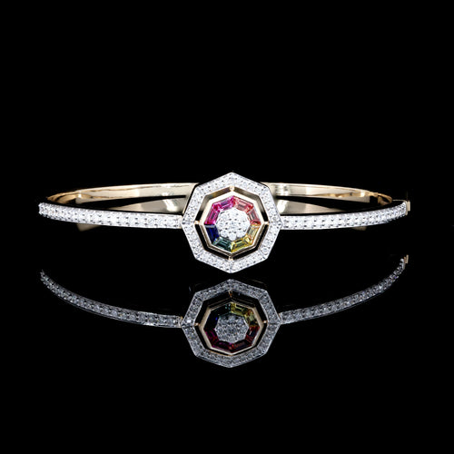 NATURAL DIAMOND JEWELLERY BANGLE