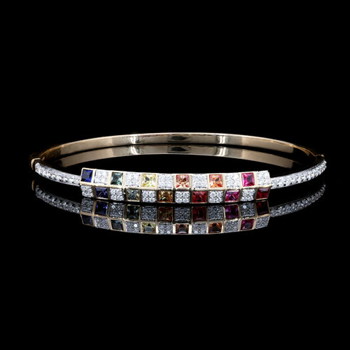 NATURAL DIAMOND JEWELLERY BANGLE