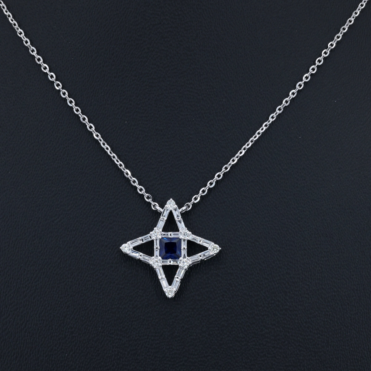 VARNORA NATURAL DIAMOND JEWELLERY PENDANT SET