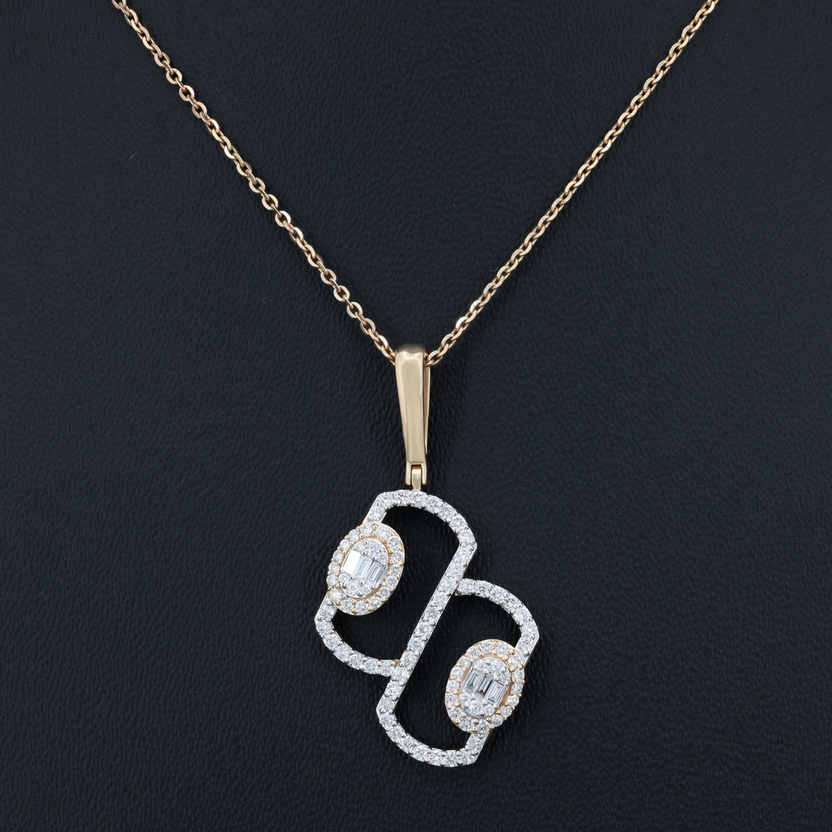 VARNORA NATURAL DIAMOND JEWELLERY PENDANT SET