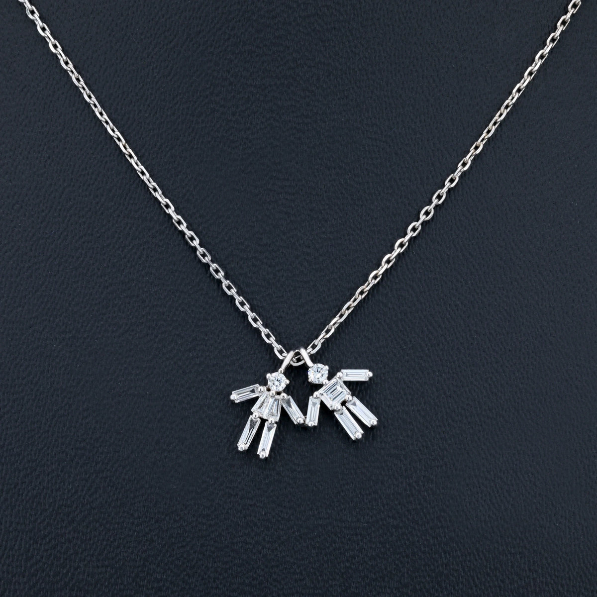 VARNORA NATURAL DIAMOND JEWELLERY PENDANT SET