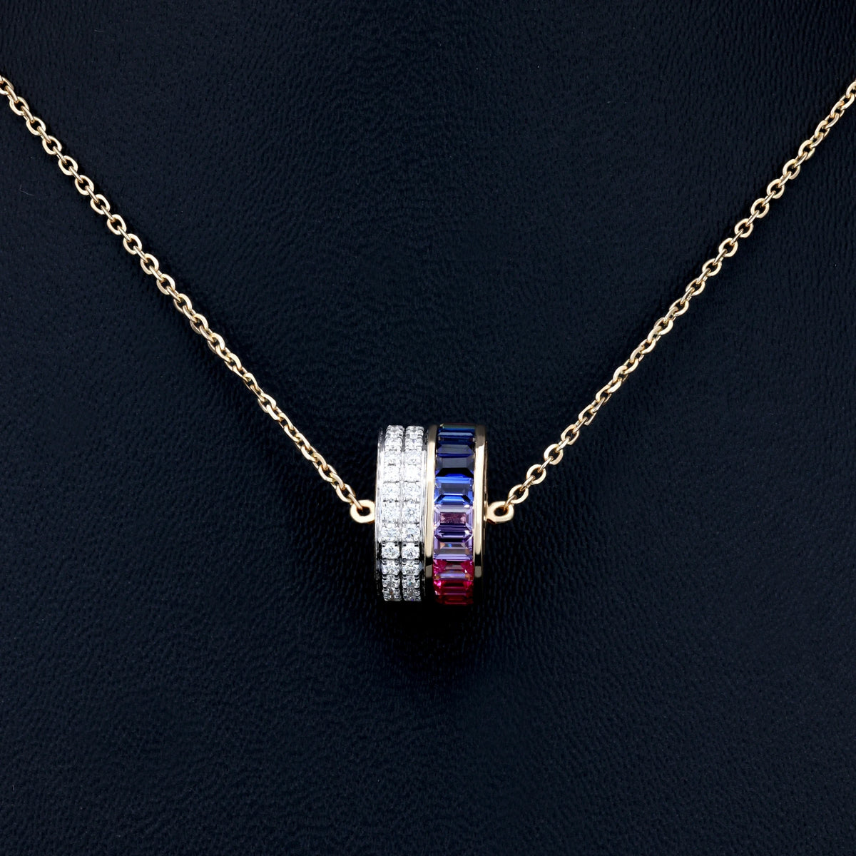 VARNORA NATURAL DIAMOND JEWELLERY PENDANT SET