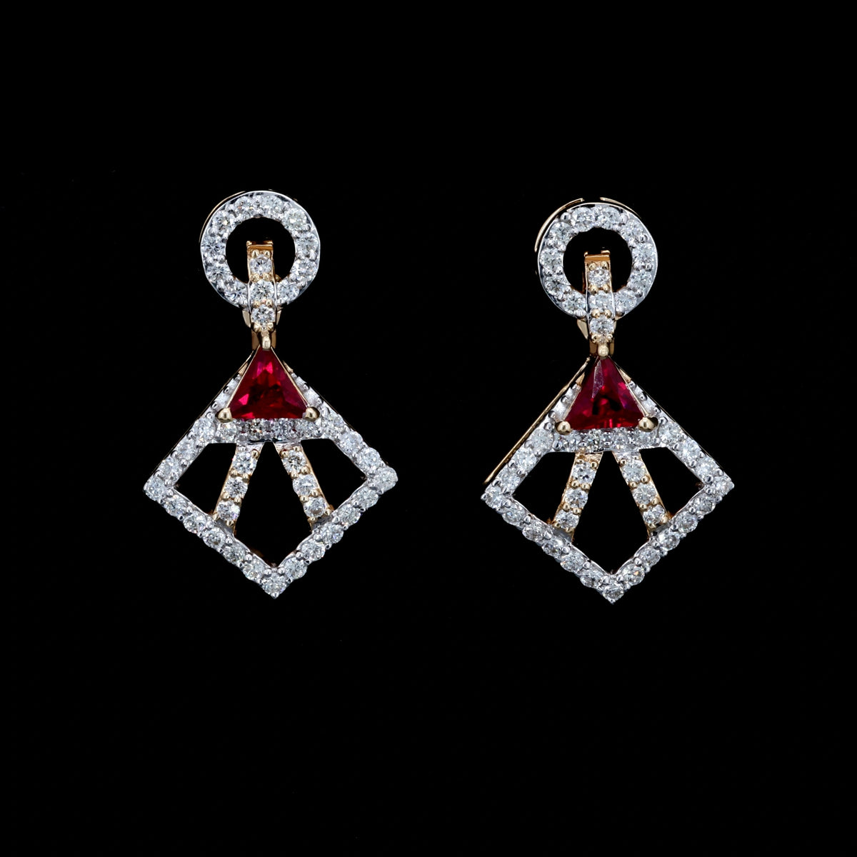 NATURAL DIAMOND JEWELLERY EARRING