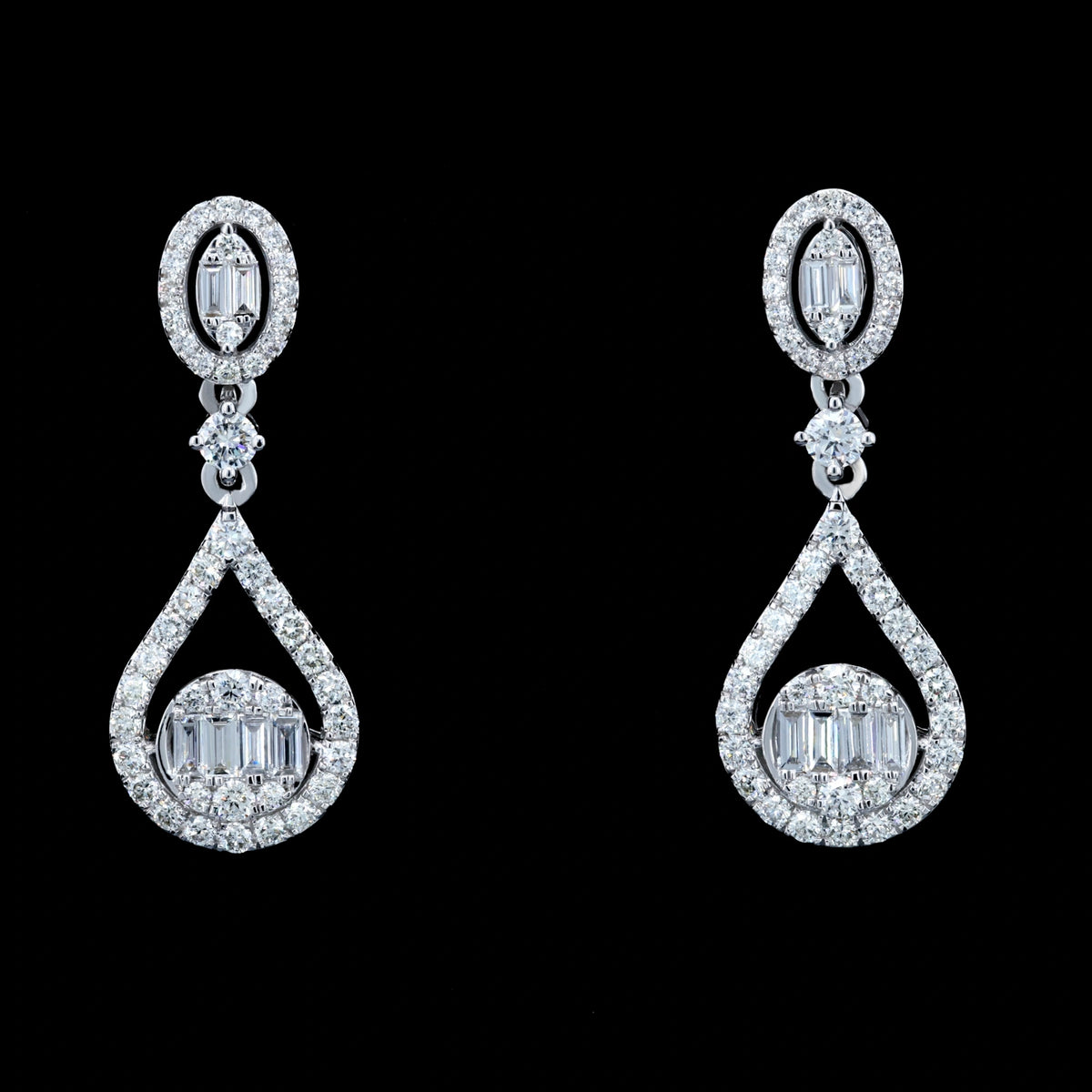 NATURAL DIAMOND JEWELLERY EARRING