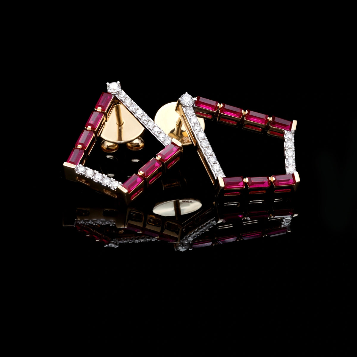 NATURAL DIAMOND JEWELLERY EARRING