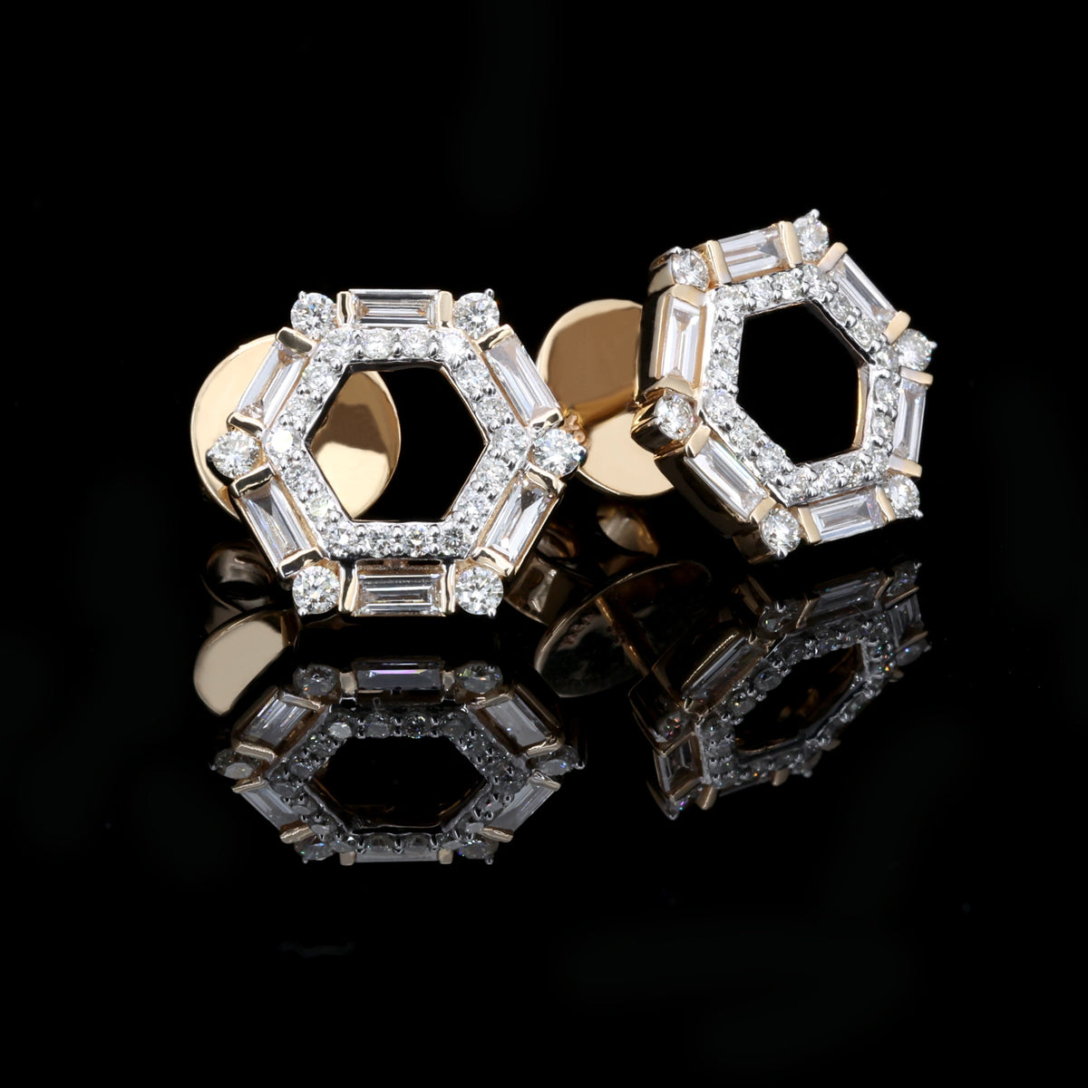 NATURAL DIAMOND JEWELLERY EARRING