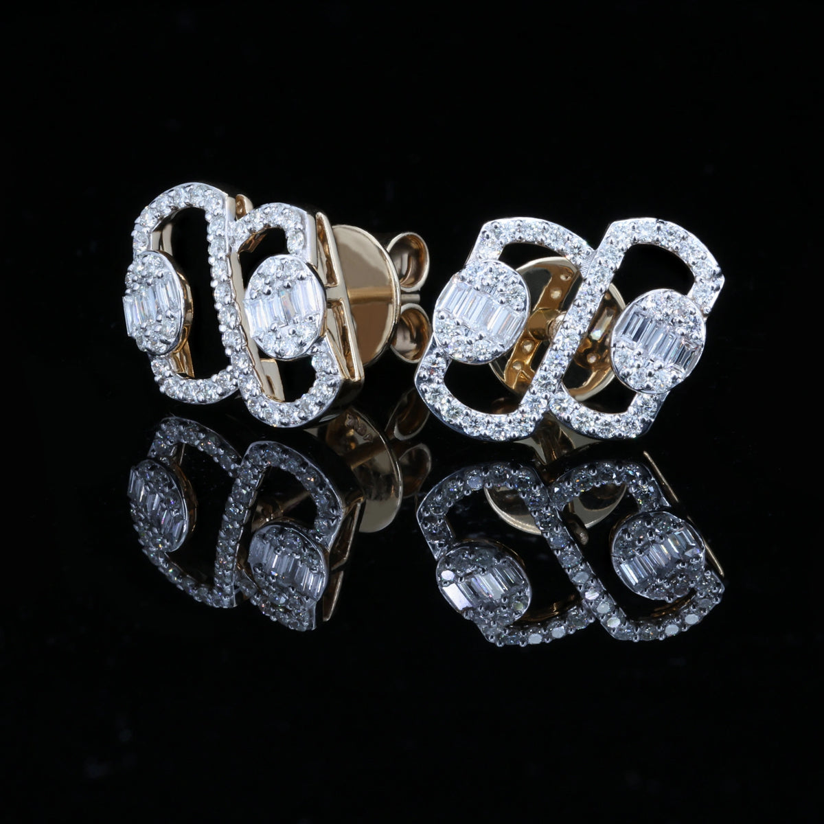 NATURAL DIAMOND JEWELLERY EARRING