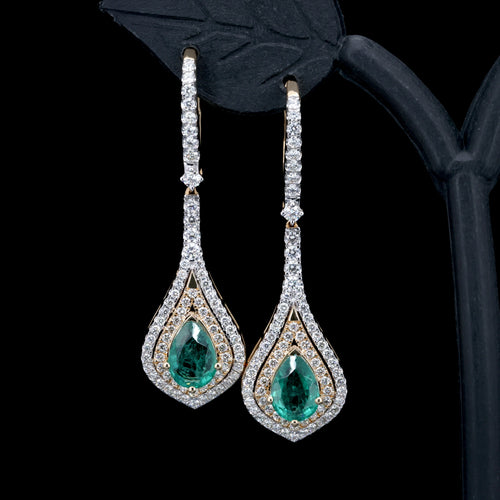 NATURAL DIAMOND JEWELLERY EARRING