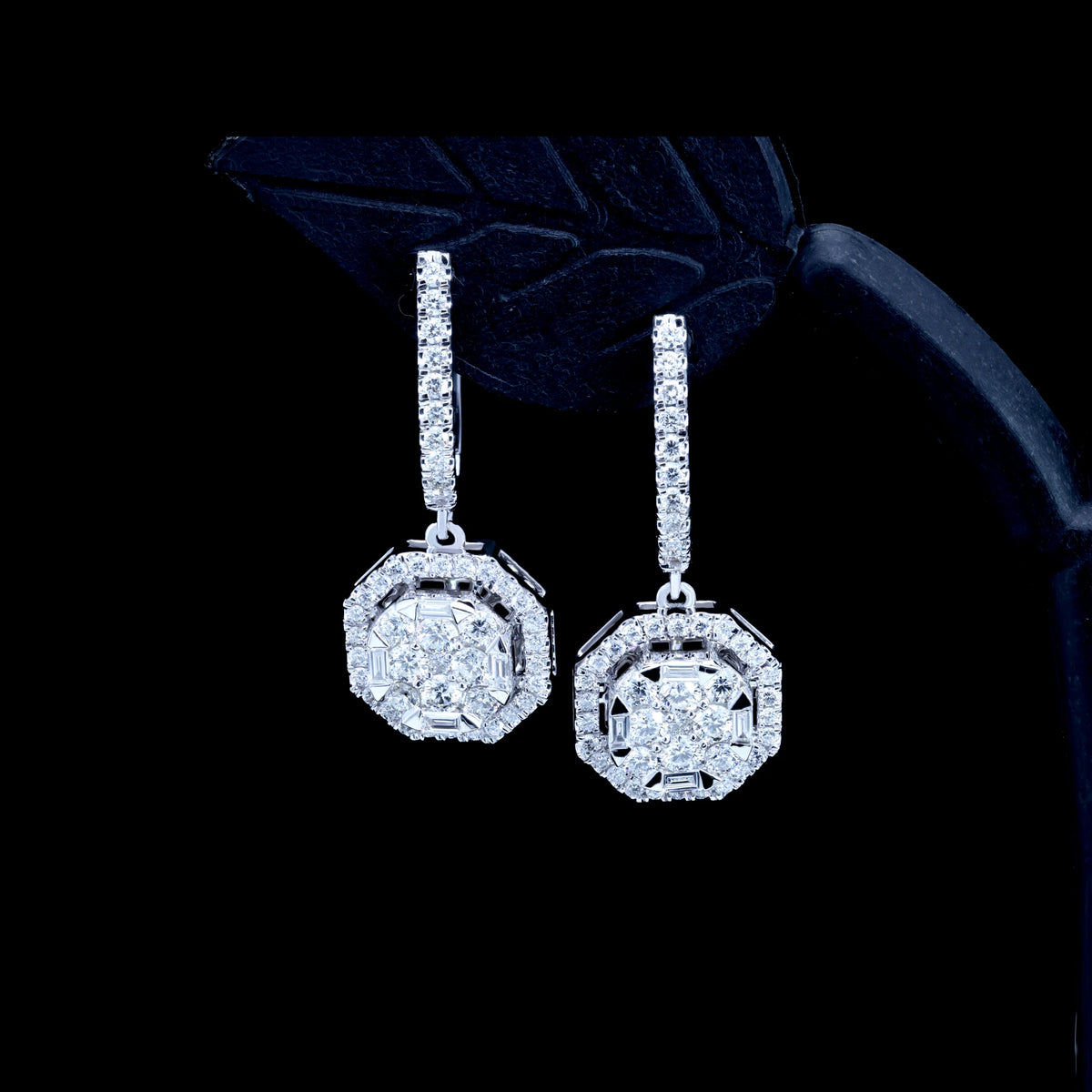 NATURAL DIAMOND JEWELLERY EARRING