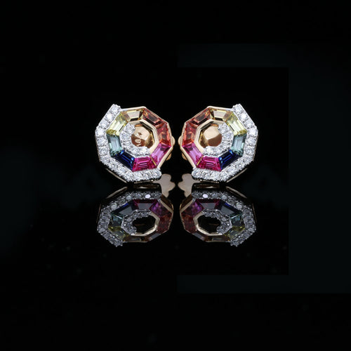 NATURAL DIAMOND JEWELLERY EARRING