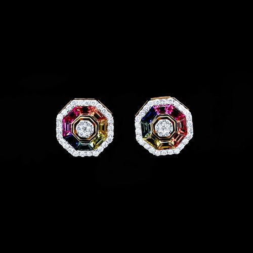 NATURAL DIAMOND JEWELLERY EARRING