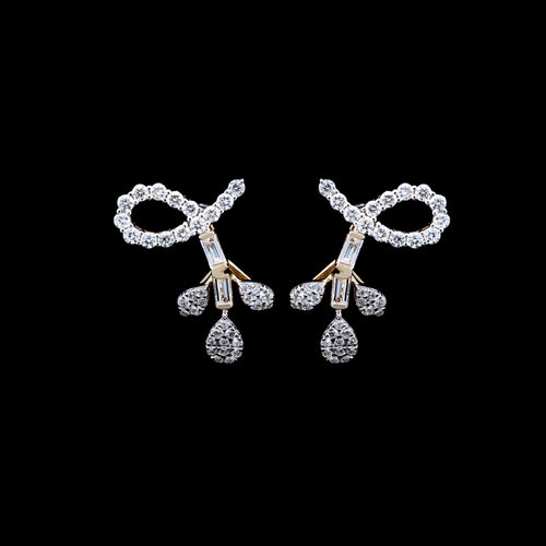 NATURAL DIAMOND JEWELLERY EARRING