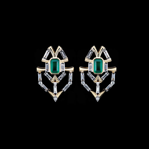 NATURAL DIAMOND JEWELLERY EARRING