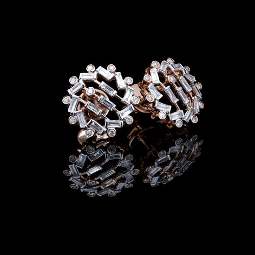 NATURAL DIAMOND JEWELLERY EARRING