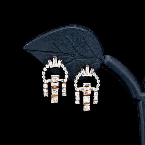NATURAL DIAMOND JEWELLERY EARRING