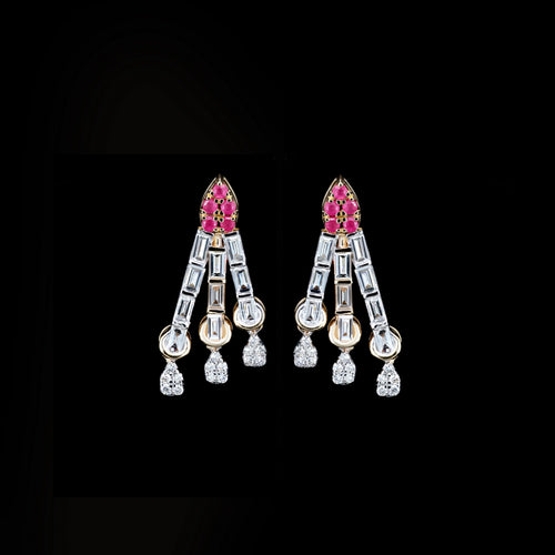NATURAL DIAMOND JEWELLERY EARRING