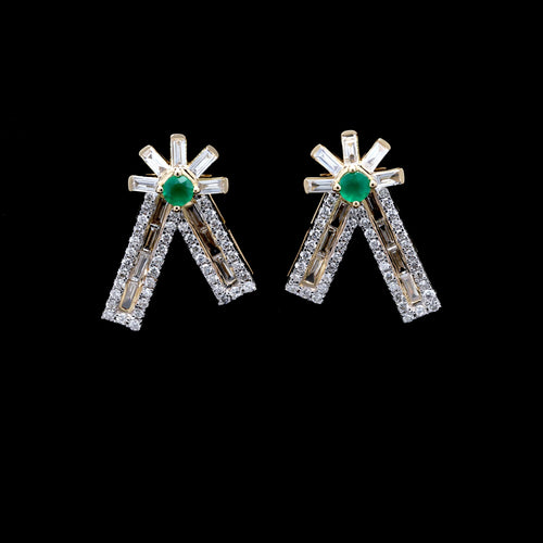 NATURAL DIAMOND JEWELLERY EARRING