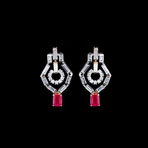 NATURAL DIAMOND JEWELLERY EARRING