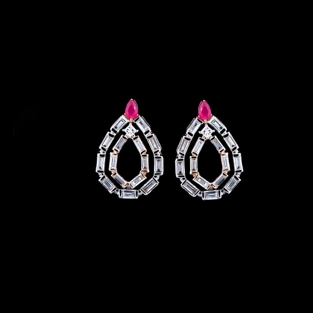 NATURAL DIAMOND JEWELLERY EARRING