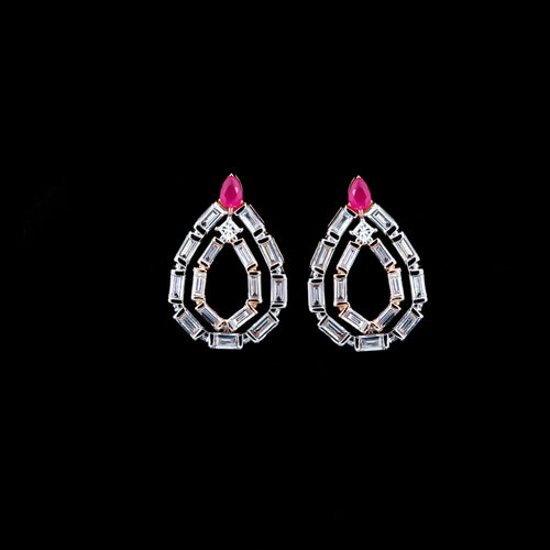 NATURAL DIAMOND JEWELLERY EARRING