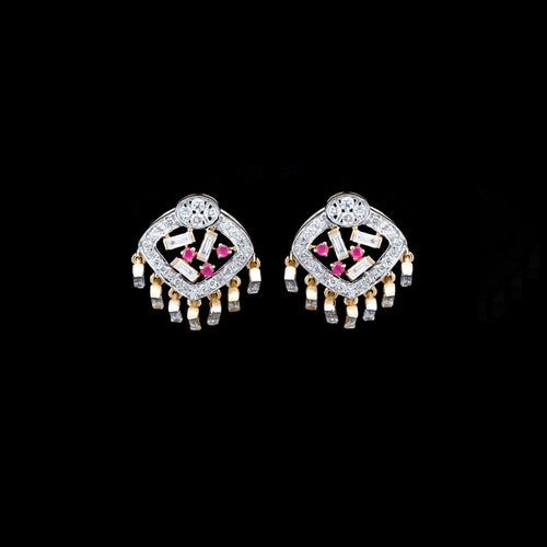 NATURAL DIAMOND JEWELLERY EARRING