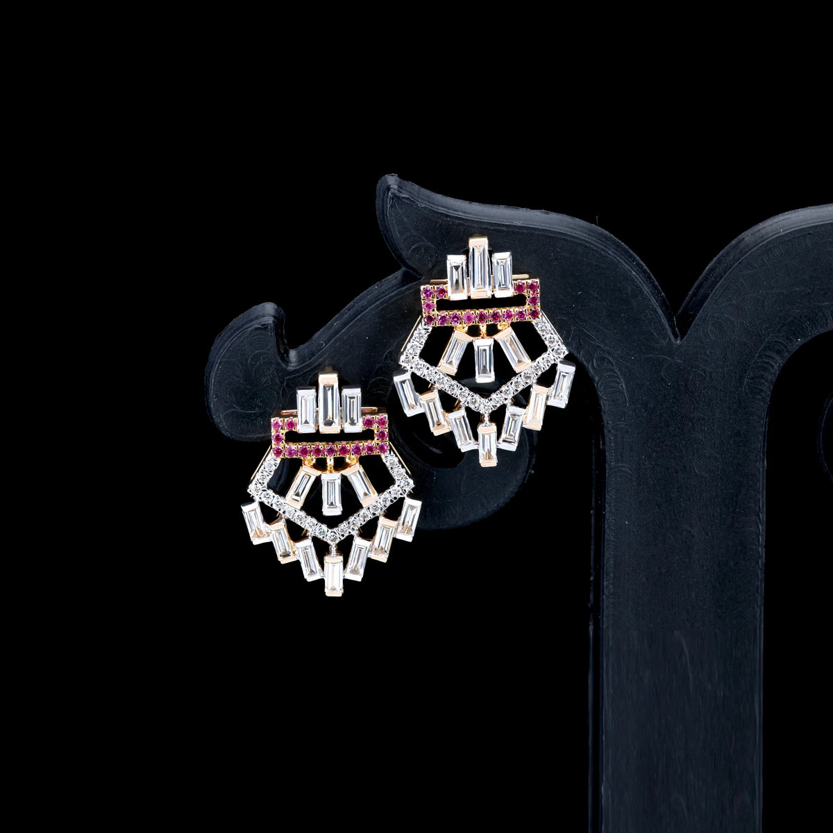 NATURAL DIAMOND JEWELLERY EARRING