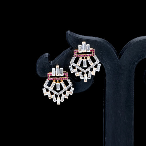NATURAL DIAMOND JEWELLERY EARRING
