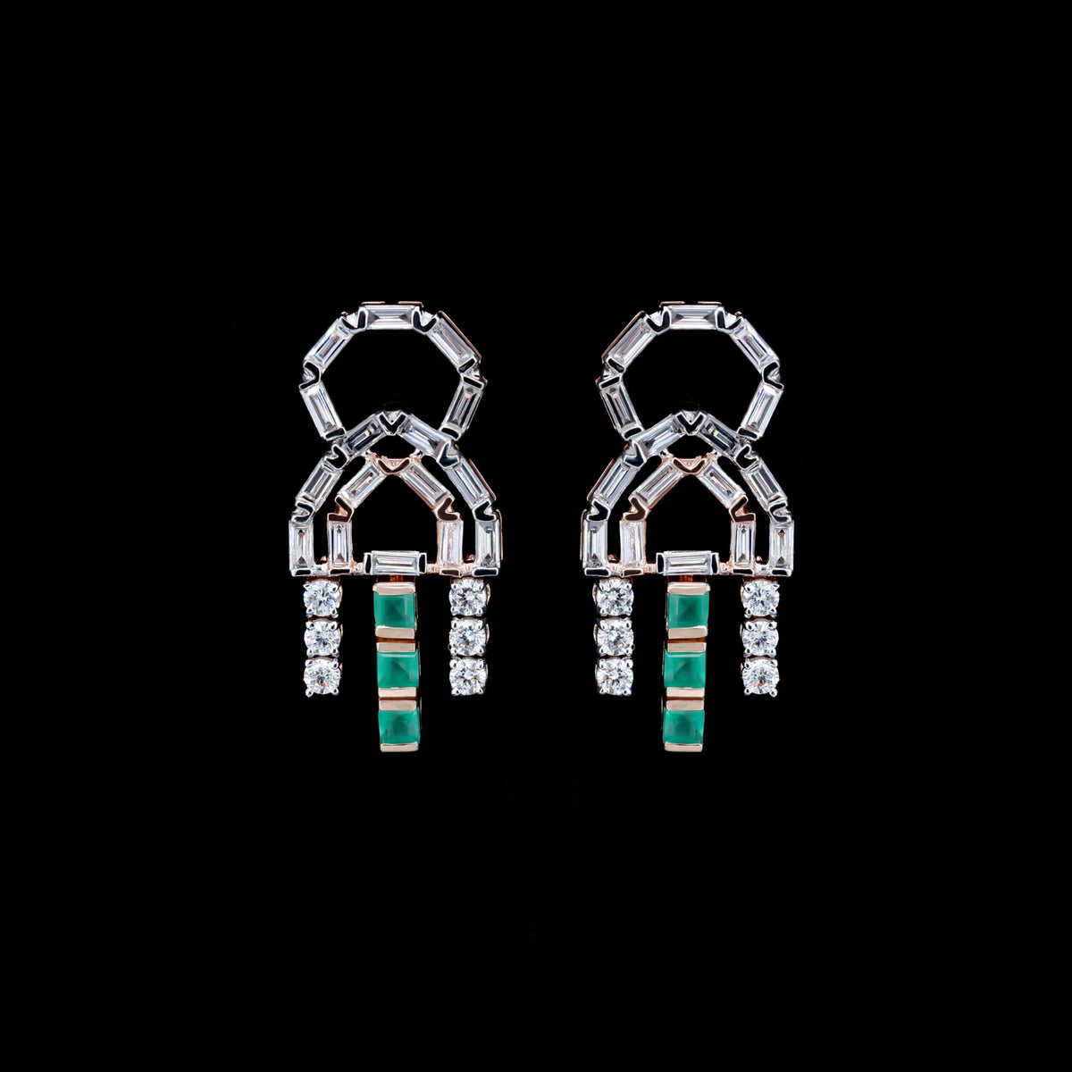 NATURAL DIAMOND JEWELLERY EARRING