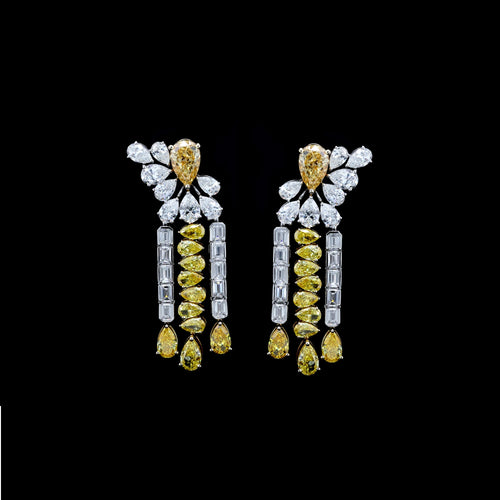 NATURAL DIAMOND JEWELLERY EARRING