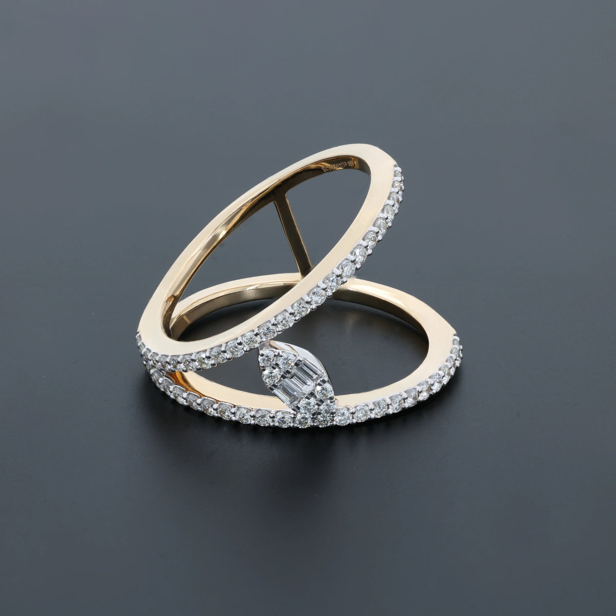 NATURAL DIAMOND JEWELLERY RING