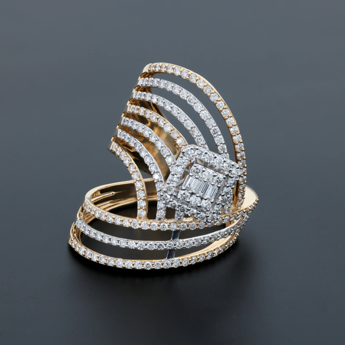 NATURAL DIAMOND JEWELLERY RING