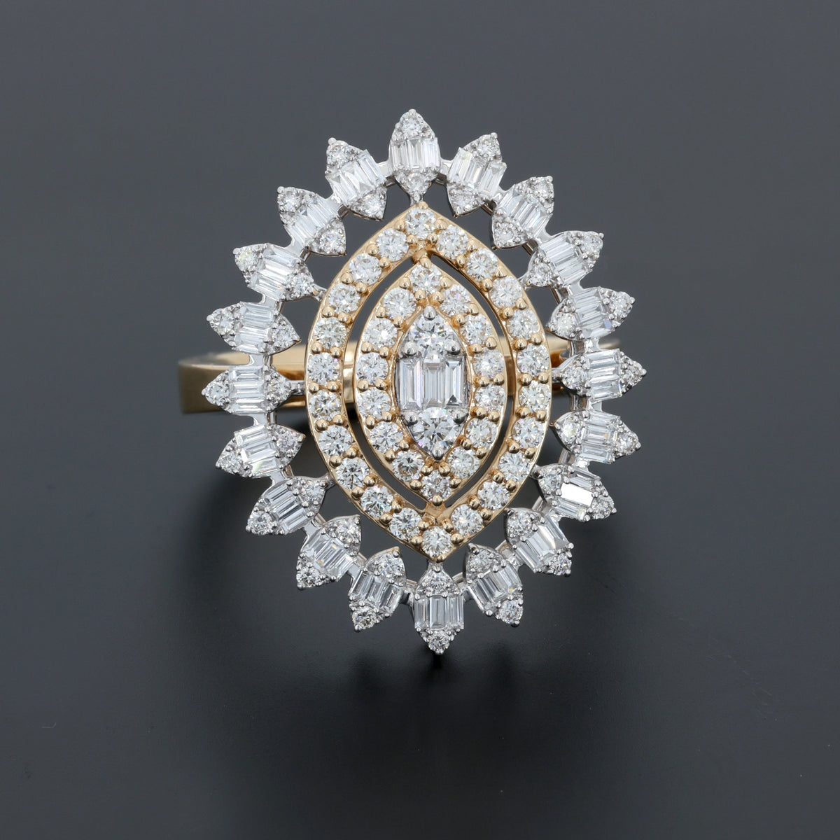 NATURAL DIAMOND JEWELLERY RING