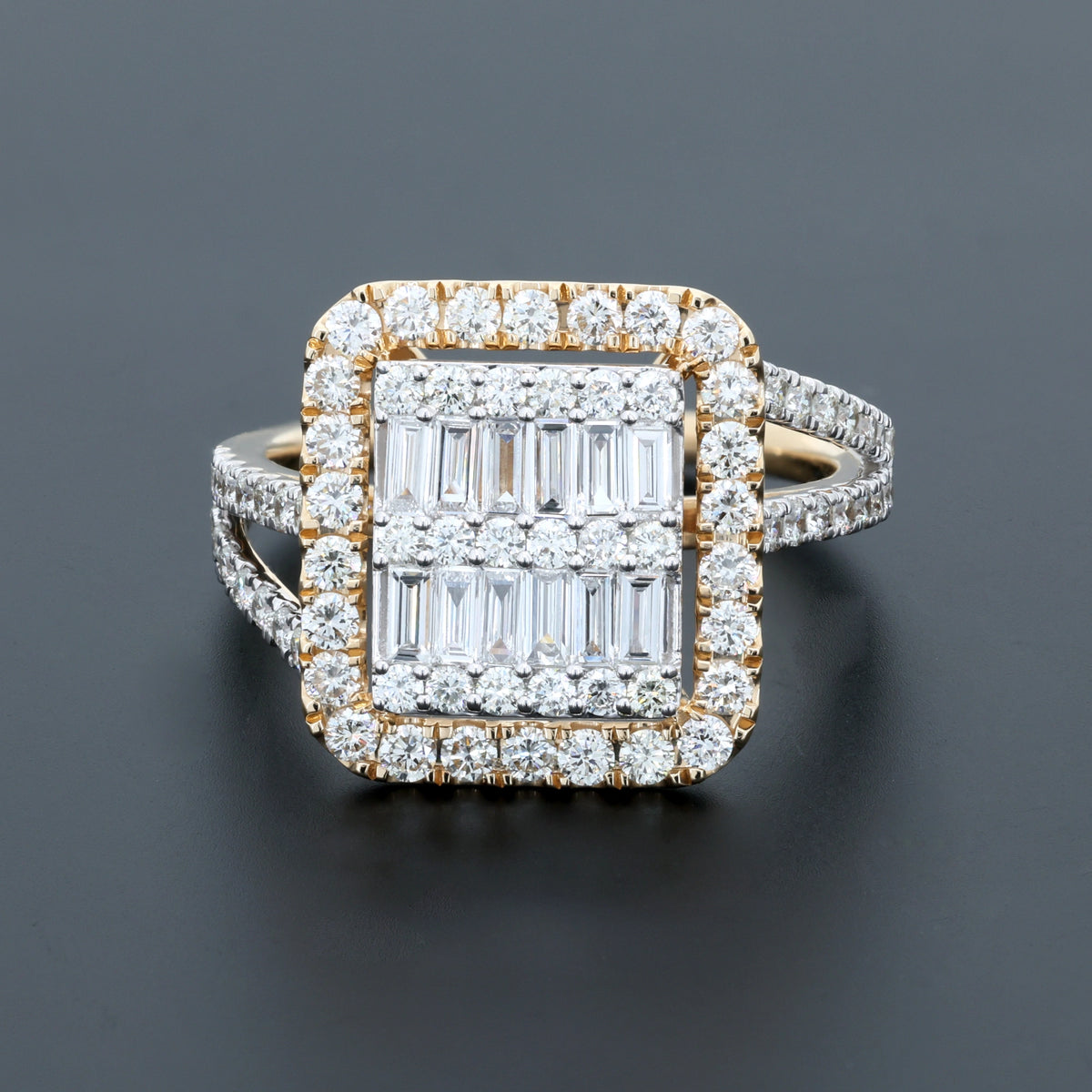 NATURAL DIAMOND JEWELLERY RING