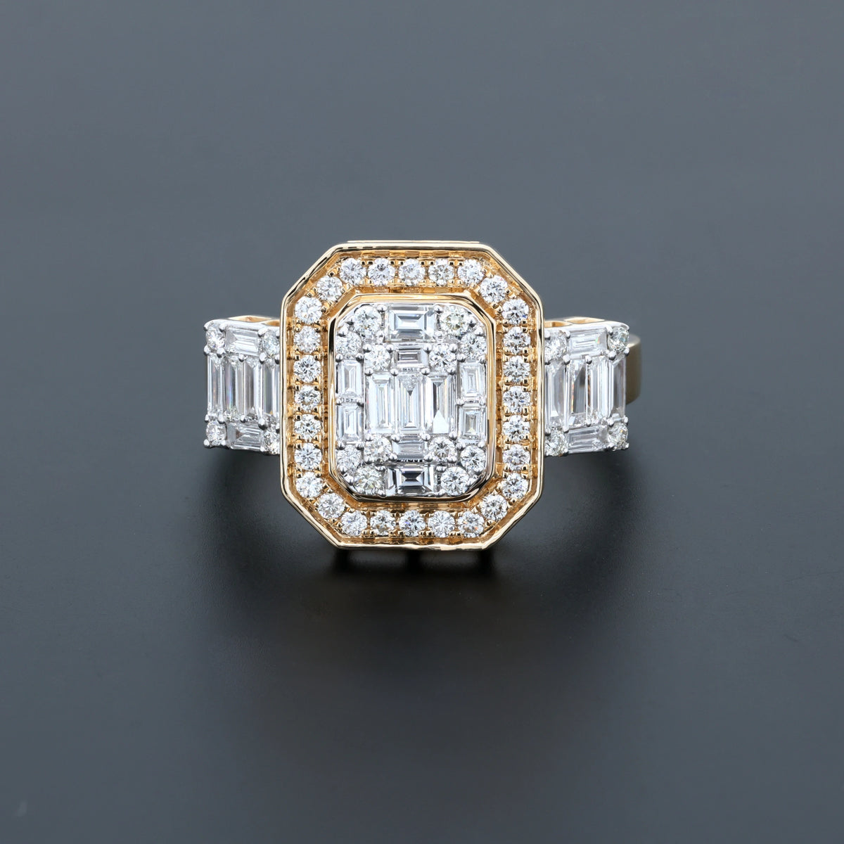 NATURAL DIAMOND JEWELLERY RING