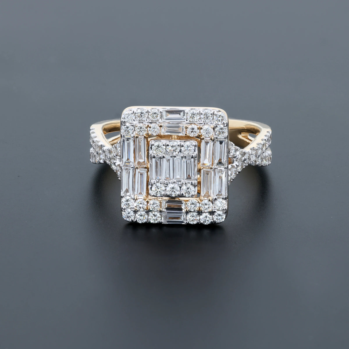 NATURAL DIAMOND JEWELLERY RING