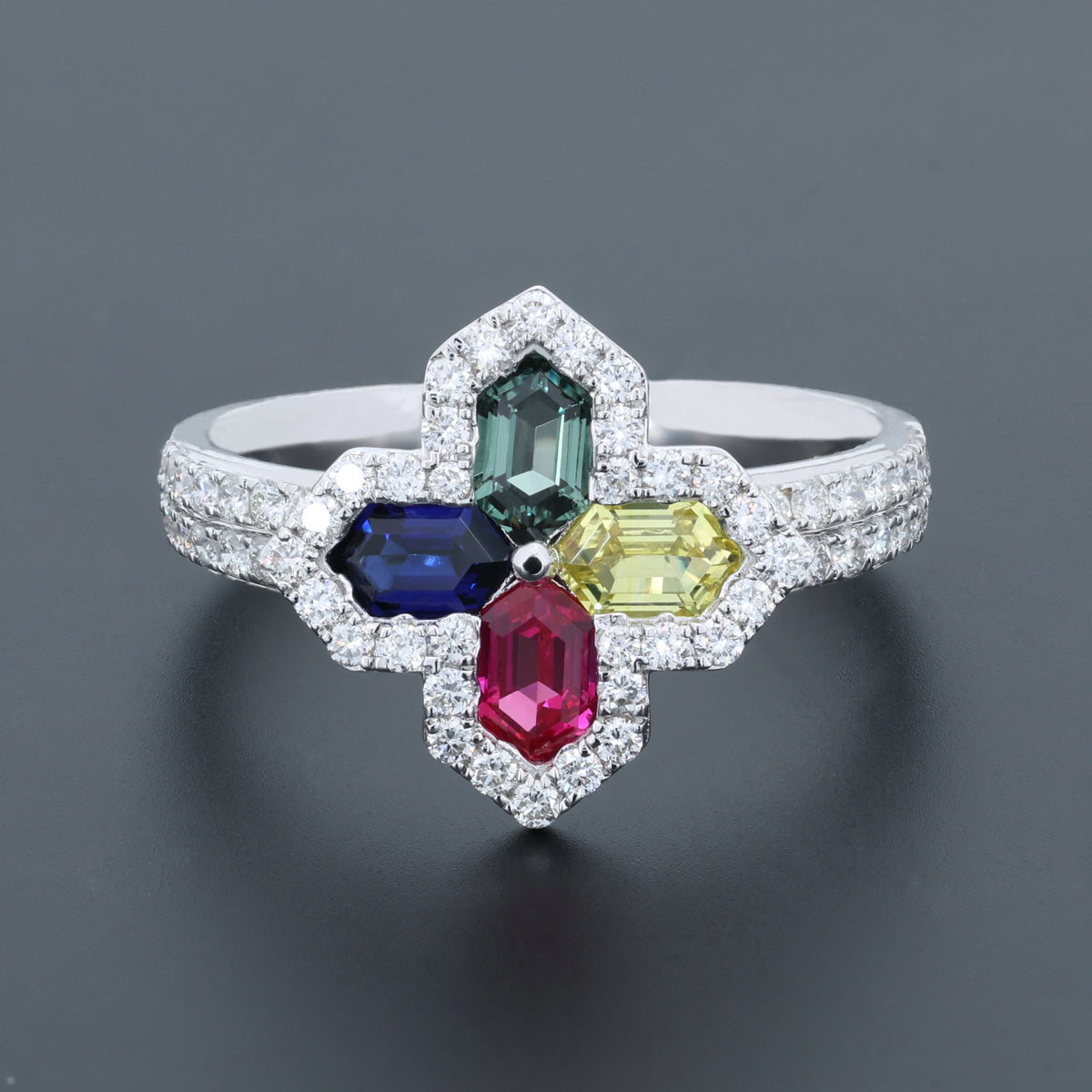 NATURAL DIAMOND JEWELLERY RING